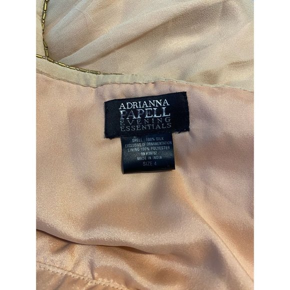 Adrianna Papell Evening Essentials Cocktail Halter Dress Size 4 - Picture 8 of 8